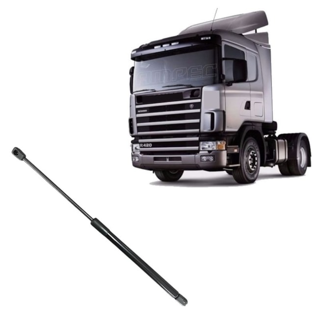 Amortecedor Mola Gás Grade Superior compatível Scania S4 S5