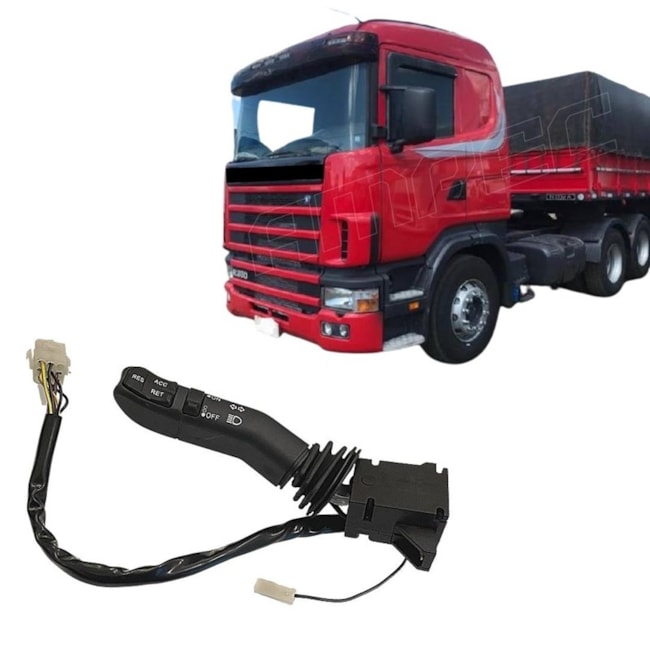 Chave Seta Luz Piloto Compatível Scania Série 4 S4 114 124