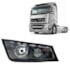 Farol Auxiliar Compatível Volvo FH13 Máscara Negra Black LD