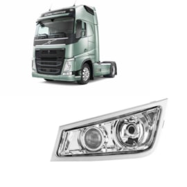 Farol Auxiliar Dianteiro Lado Esquerdo para Volvo FH 2010 a 2020