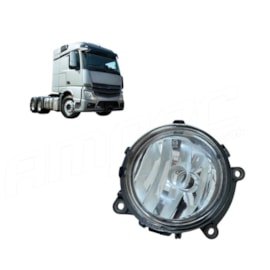 Farol Auxiliar Milha Compatível Mercedes New Actros 2020 LD