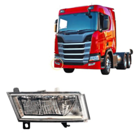 Farol Auxiliar Novo Scania LED S6 Serie 6 NTG Direito