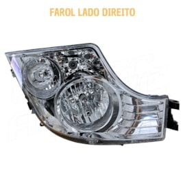 Farol Compatível MB Mercedes Actros MP4 Após 2020 Direito