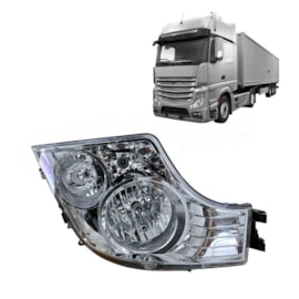 Farol Compatível MB Mercedes Actros MP4 Após 2020 Direito