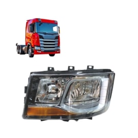 Farol Compatível Scania NTG S6 Série 6 19 20 21 22 Esquerdo