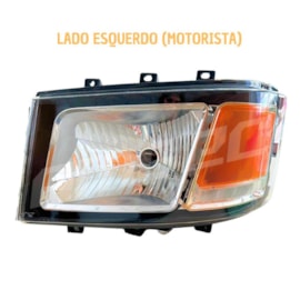 Farol Principal Compatível Scania NTG após 2019 Ld Esquerdo