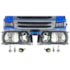 Kit Farol Compatível Scania Serie 5 S4 S5 Mascara Negra