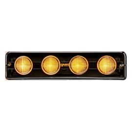 Kit Lanterna Tapa-Sol LED Amarela Compatível Scania Serie 5