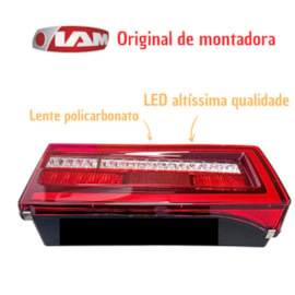 Kit Lanterna Traseira LED Novo VW Meteor Constellation