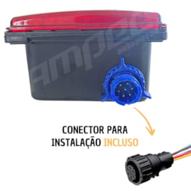 Kit Lanterna Traseira Volvo FH12 FH13 FH VM FM 12 13 Chicote