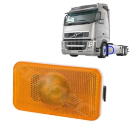 Lanterna Lateral Delimitadora Led Volvo FH FH13 Após 2015