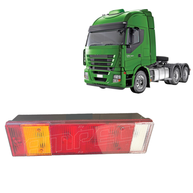 Lanterna Traseira Iveco Stralis Tector Com Vigia