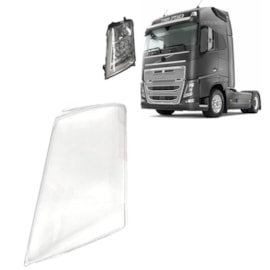 Lente para Farol Volvo FM FH FM16 FH16 Esquerdo