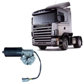 Motor Limpador Parabrisa Dianteiro p/ Scania Serie 4 5 S4 S5