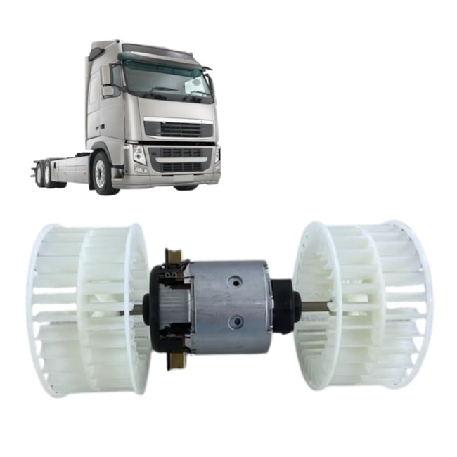 Motor Ventilador Ar Cabine Volvo FH FM NH FMX 24V 3090909