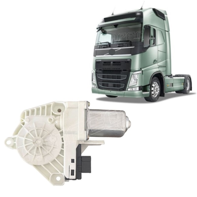 Motor Vidro Elétrico compatível Volvo FH16 Após 2015 Direito