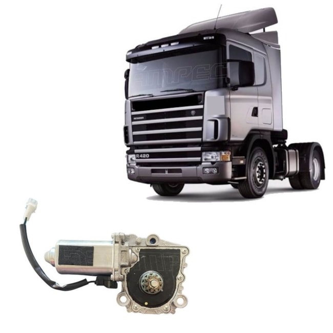 Motor Vidro Elétrico Scania S4 S5 Série 4 5 PGR Esquerdo