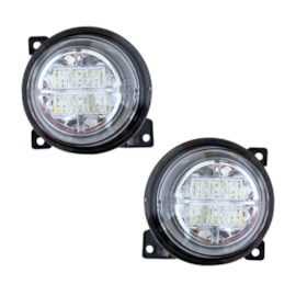 Par Farol Auxiliar Neblina Compatível Scania S5 LED