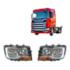 Par Farol Compatível Novo Scania S6 Série 6 2019 2020