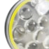 Par Farol de Milha Redondo com 9 (nove) Led E Led Circular 27w Bivolt Modelo Universal