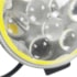 Par Farol de Milha Redondo com 9 (nove) Led E Led Circular 27w Bivolt Modelo Universal