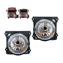 Par Farol DRL Led Compativel VW Novo Constellation Euro 6