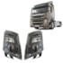 Par Farol Volvo FM FH FH13 após 2010 Máscara Negra Black