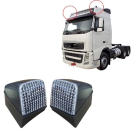 Par Lanterna Teto Volvo FM FH 12 13 FH12 FH13 LED