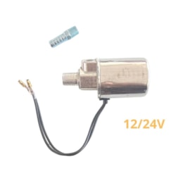 Válvula Solenoide Buzina Ar 12V 24V Bivolt