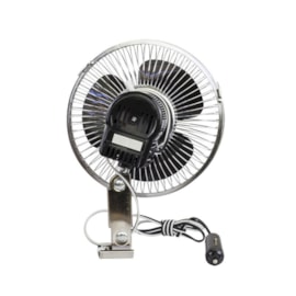 Ventilador Carro Caminhão Van Ônibus Metal 8 polegadas 24V